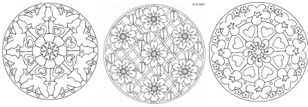 Coloriage Mandala Gs  Coloriage Tigre Mandala