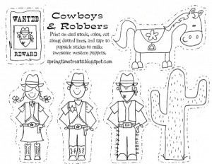cowboy+color+sheet+%28with+dots%29