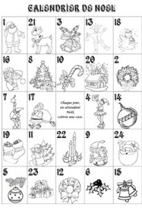 L'activité de l'avent 18 : le puzzle de Noël à colorier - GraphiCK