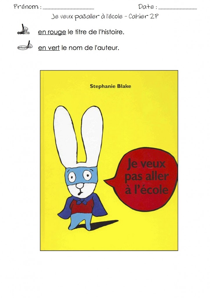 DEL 1 Je Veux Pas Aller L cole del-1-je-veux-pas-aller-l-cole
